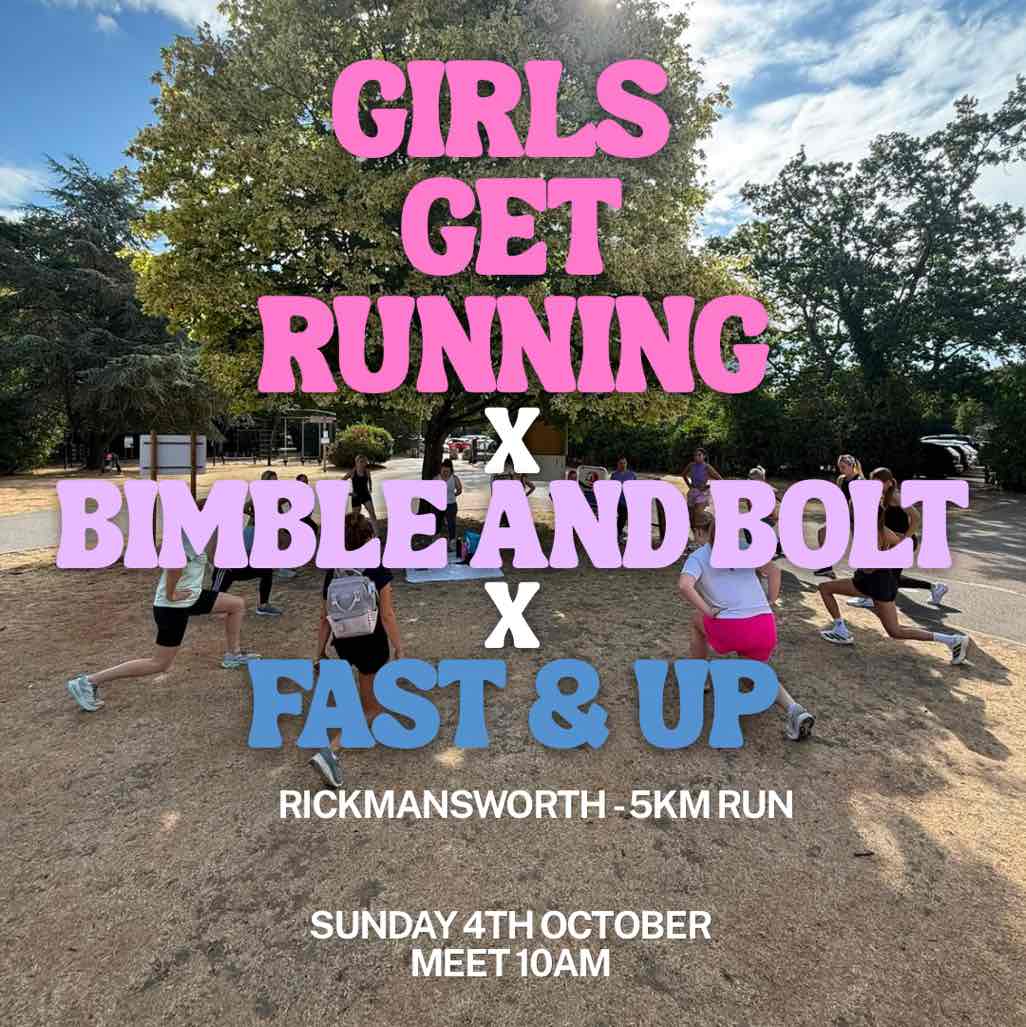 Girls Get Running x Bimble and Bolt x Fast&Up