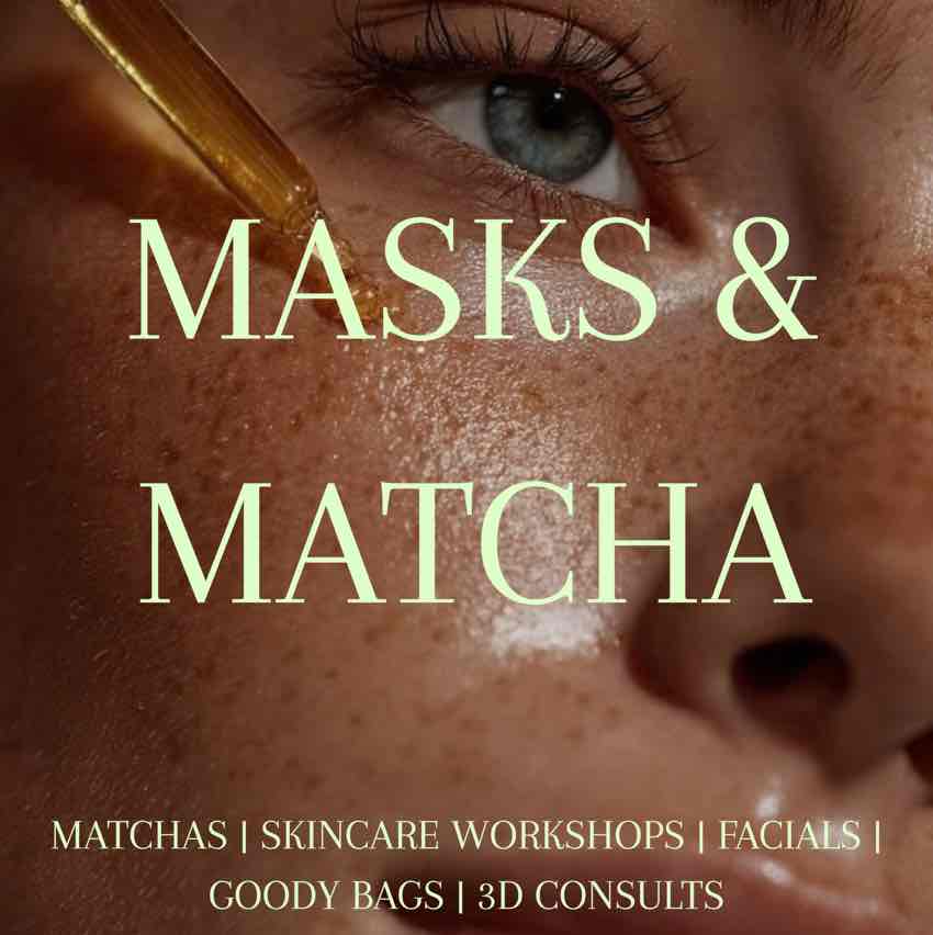 Mask and Matcha: Skincare Day 💕