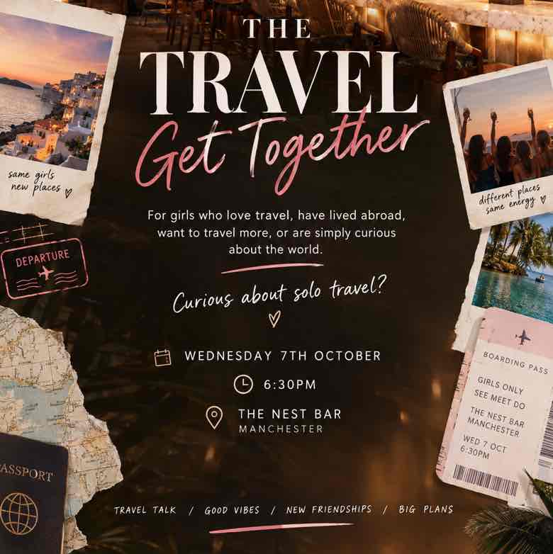 The travel get together | GIRLS MCR event image