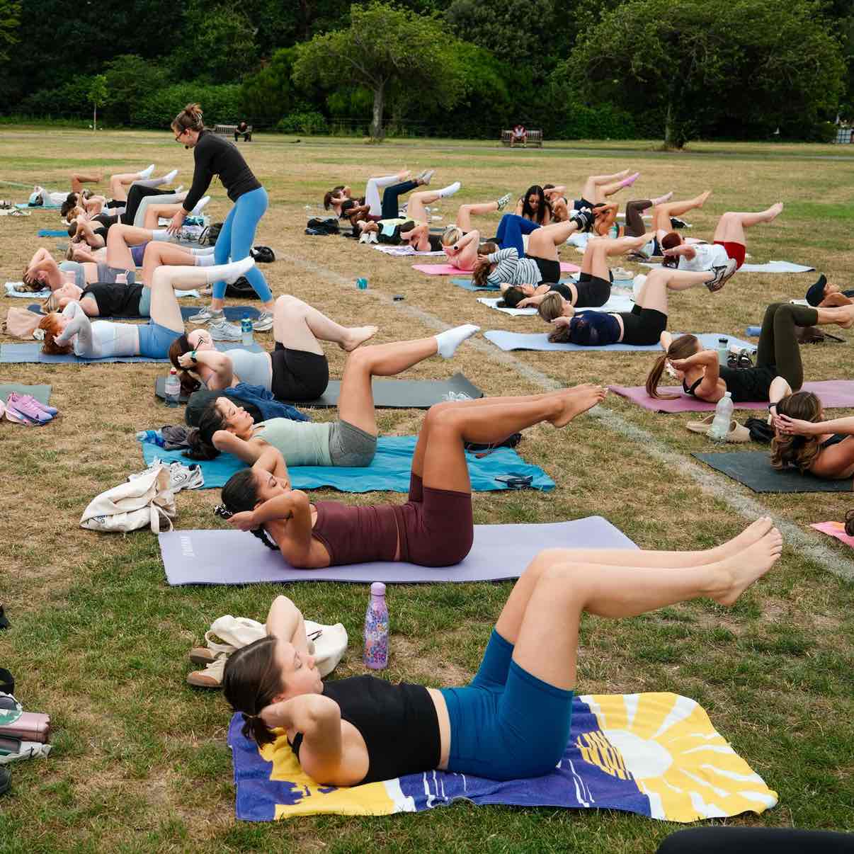 Pilates indoors