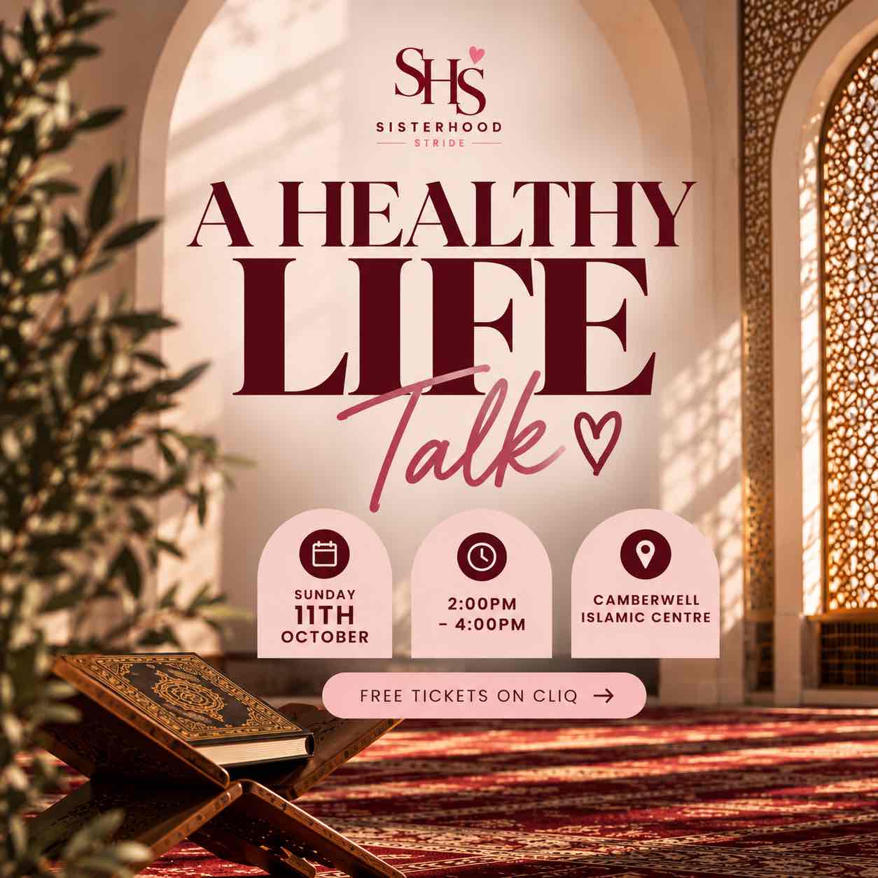 SHS - A HEALTHY LIFESTYLE TALK