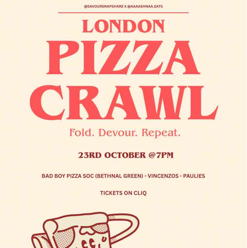 LONDON PIZZA CRAWL