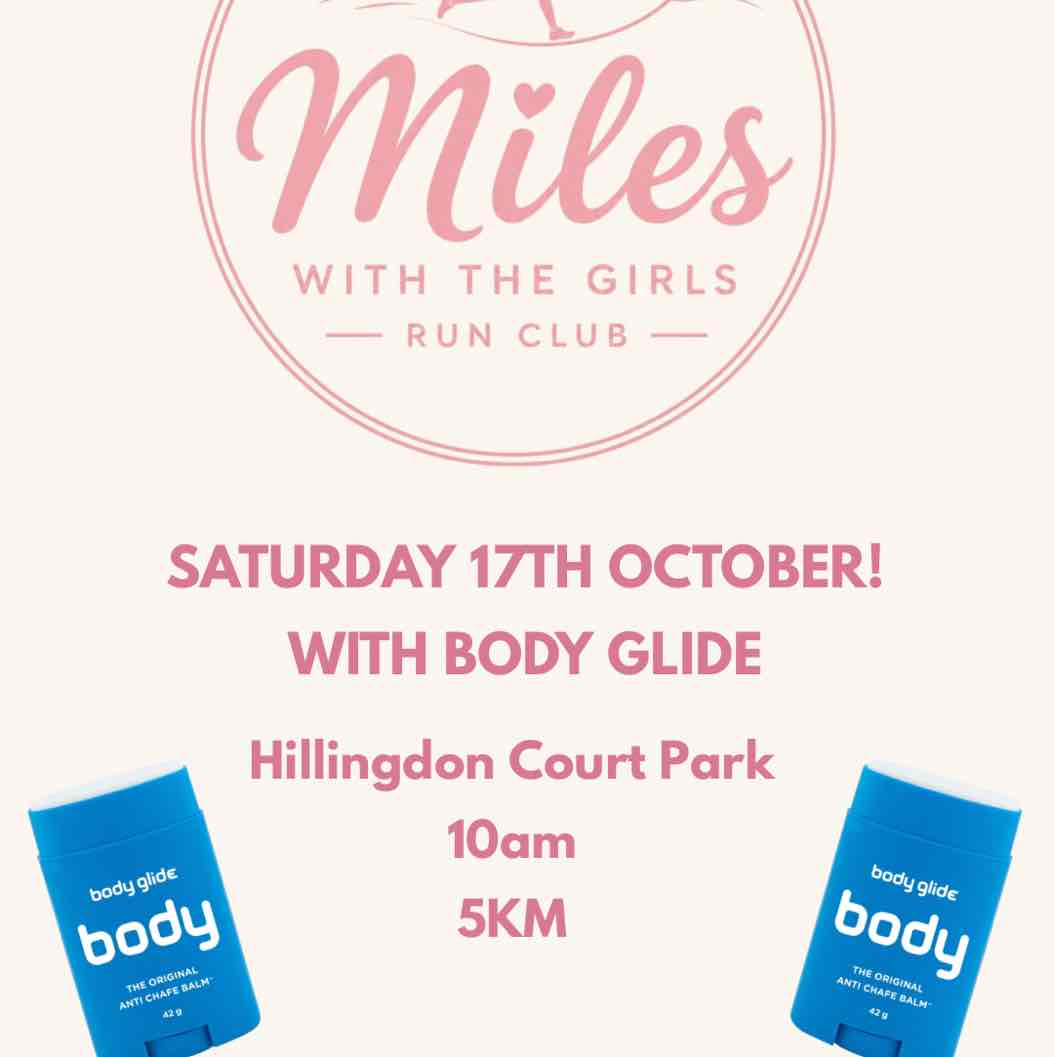 Miles with the Girls Run with BODY GLIDE