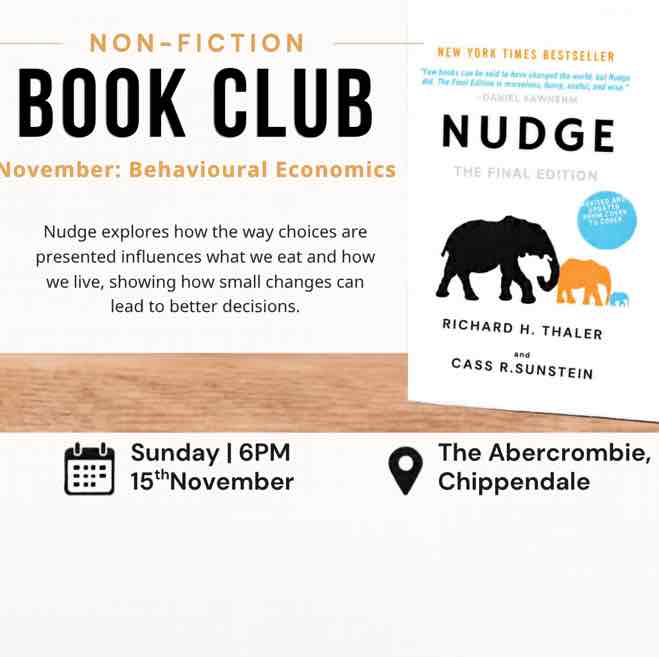 Non-Fiction Bookclub - November Read: Nudge