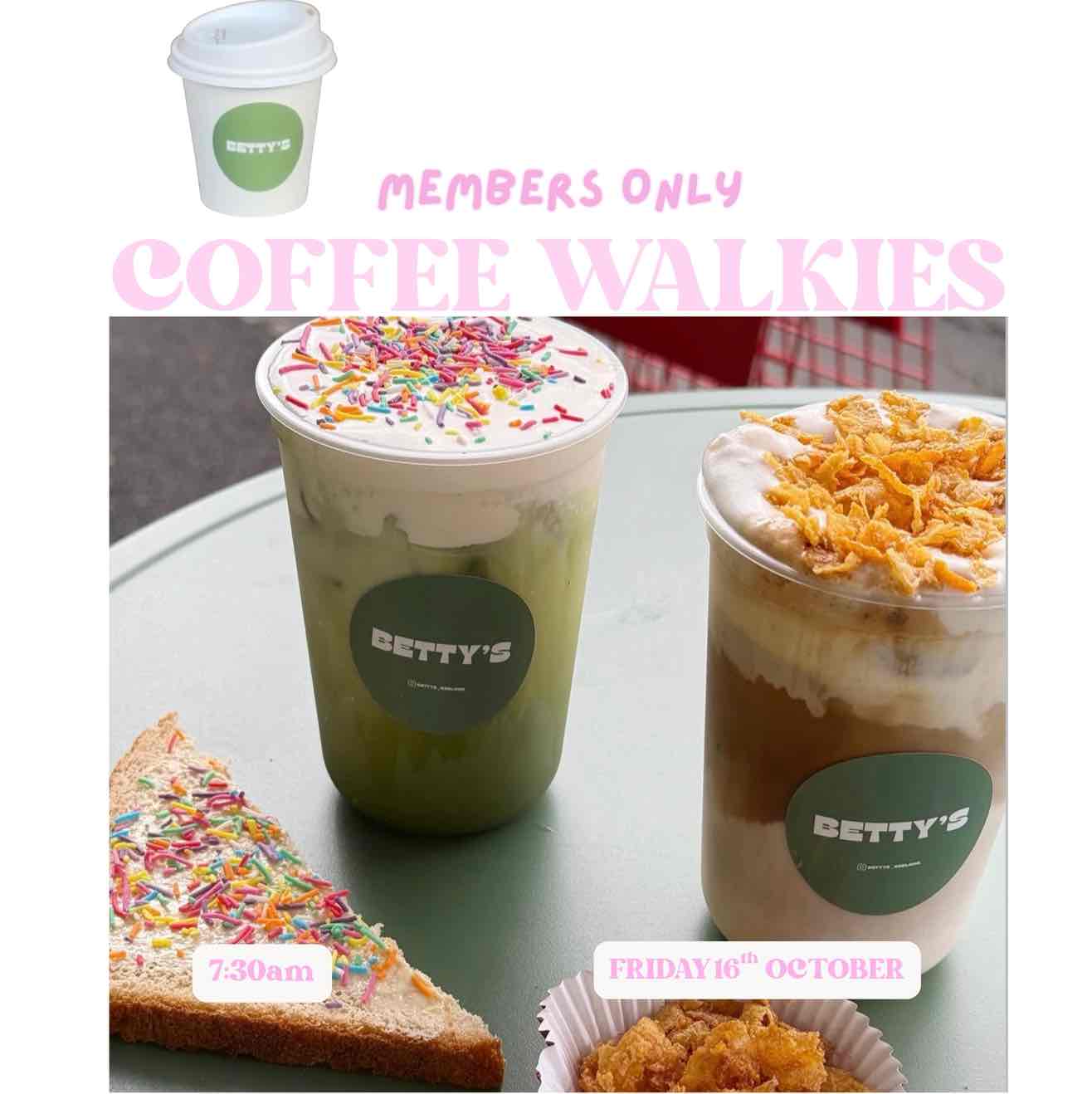 Bettys coffee walk 16/10