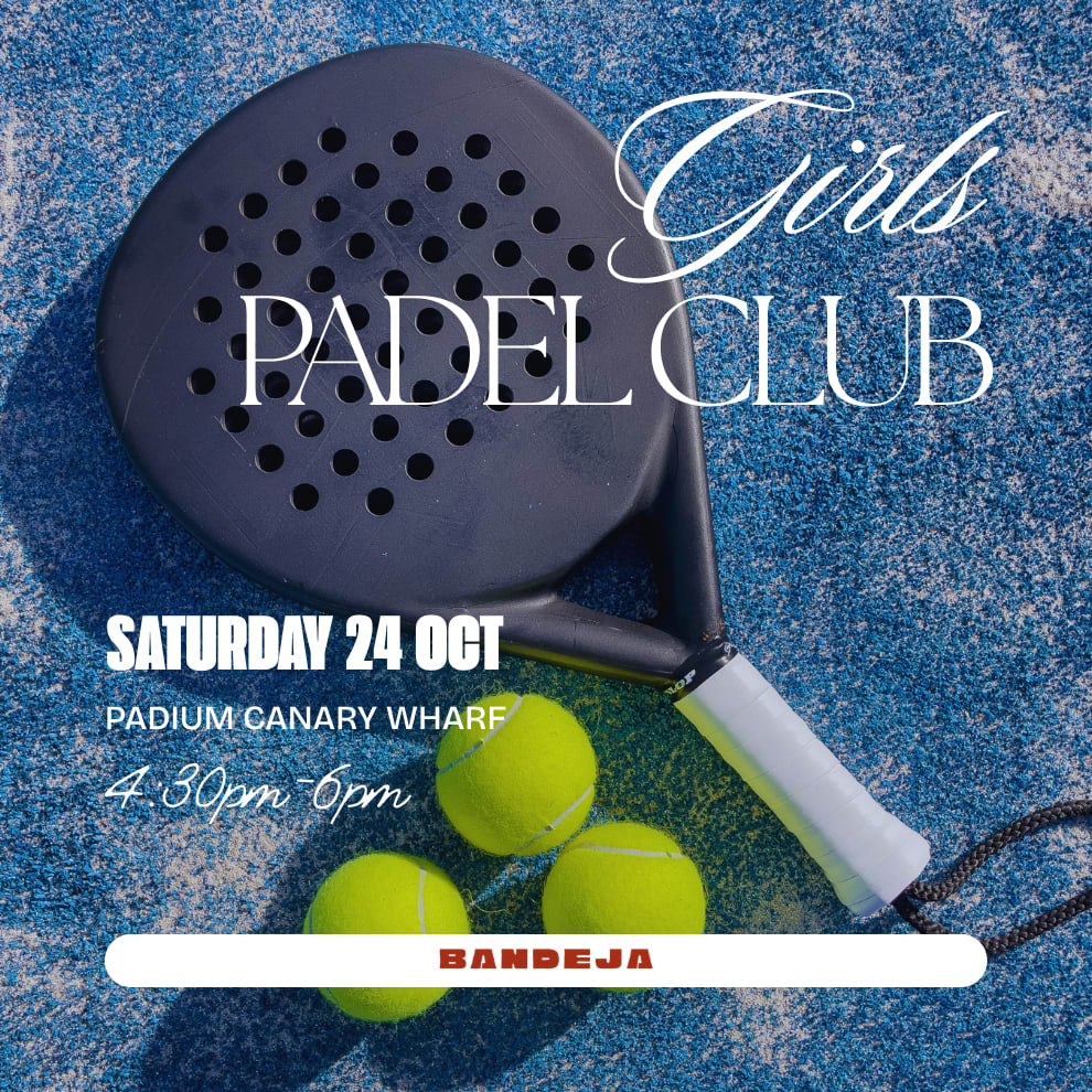 Saturday Female Indoor Padel Game · BANDEJA event image