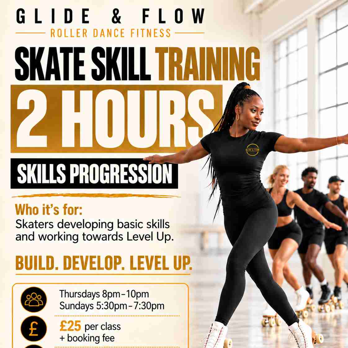 Skate Skill Training 2 hours event image