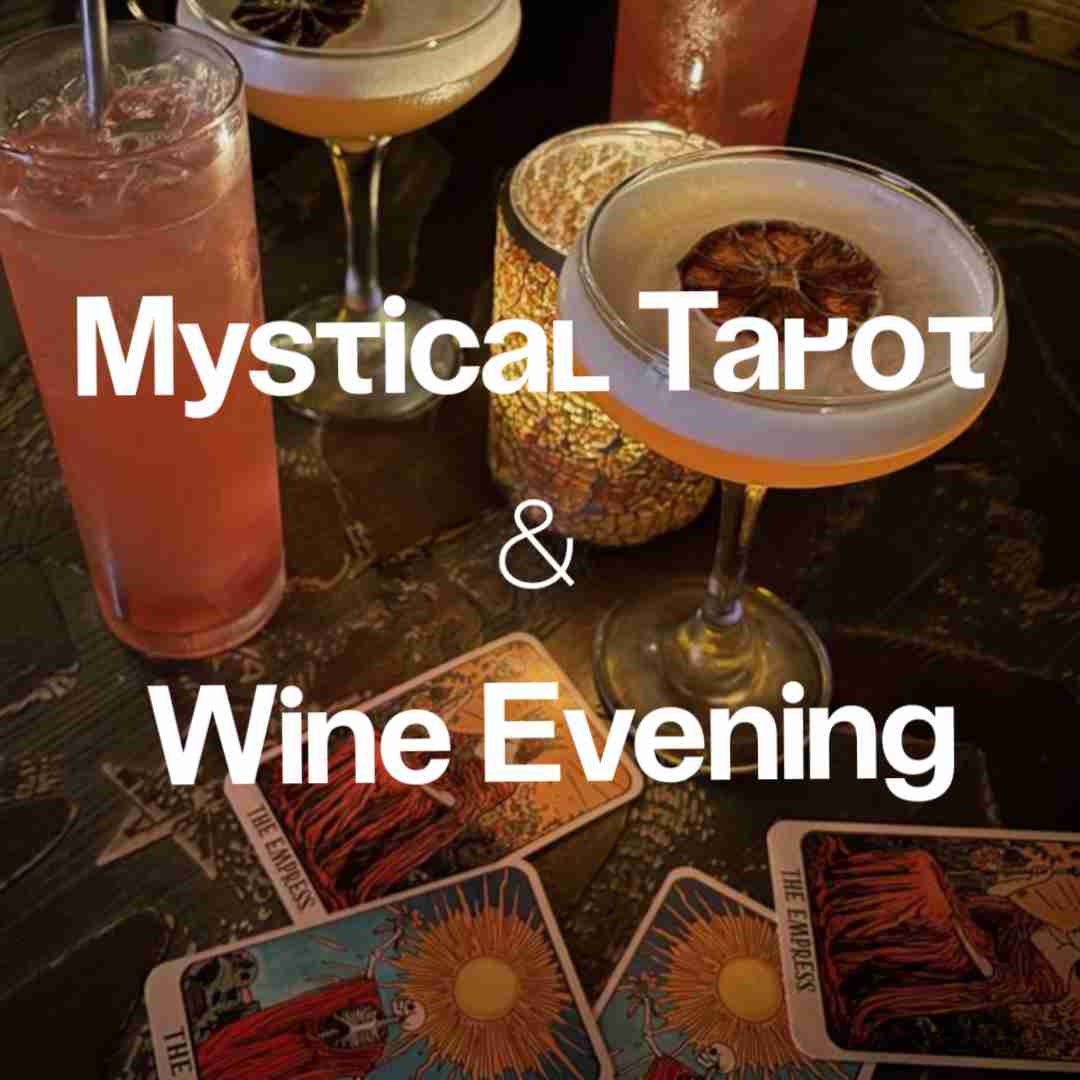 🔮Mystic Tarot & Wine Night✨️🔮 event image