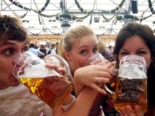 Oktoberfest steins