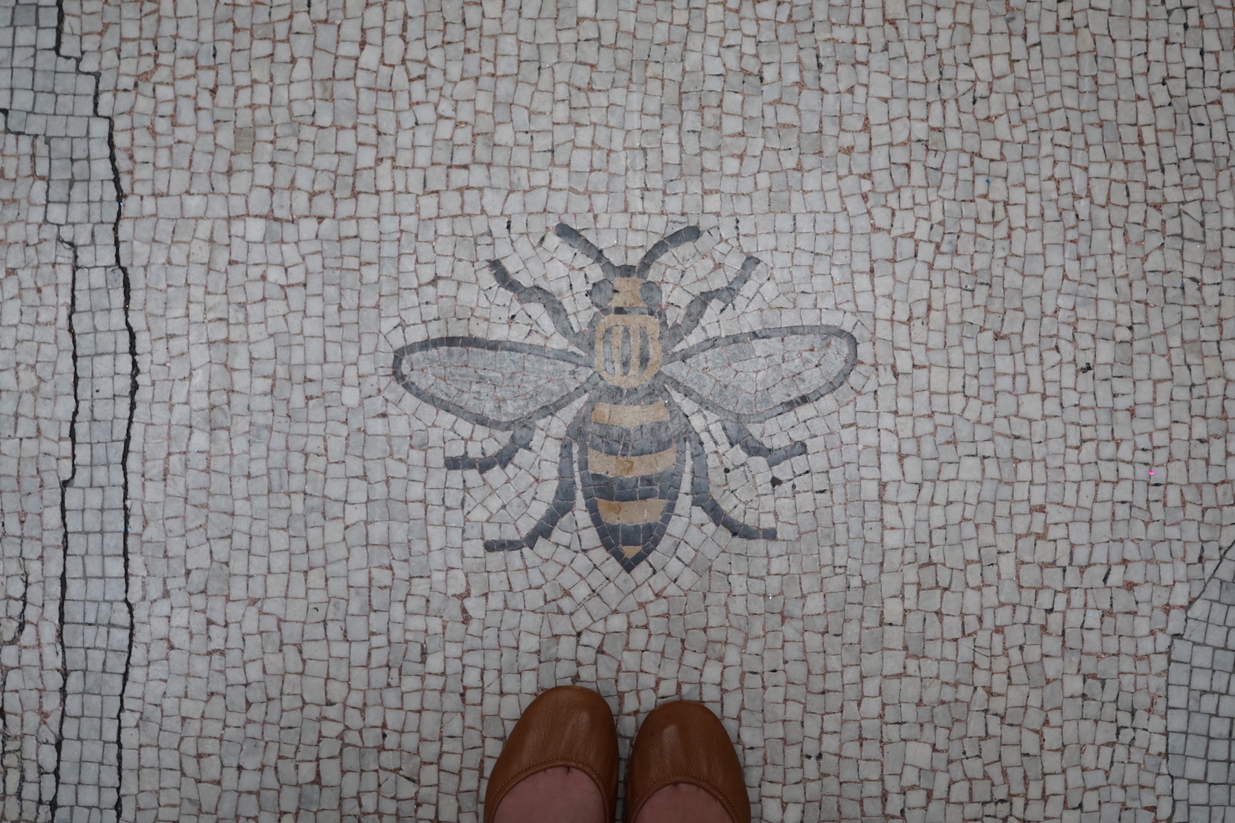 Manchester bee in City Hall