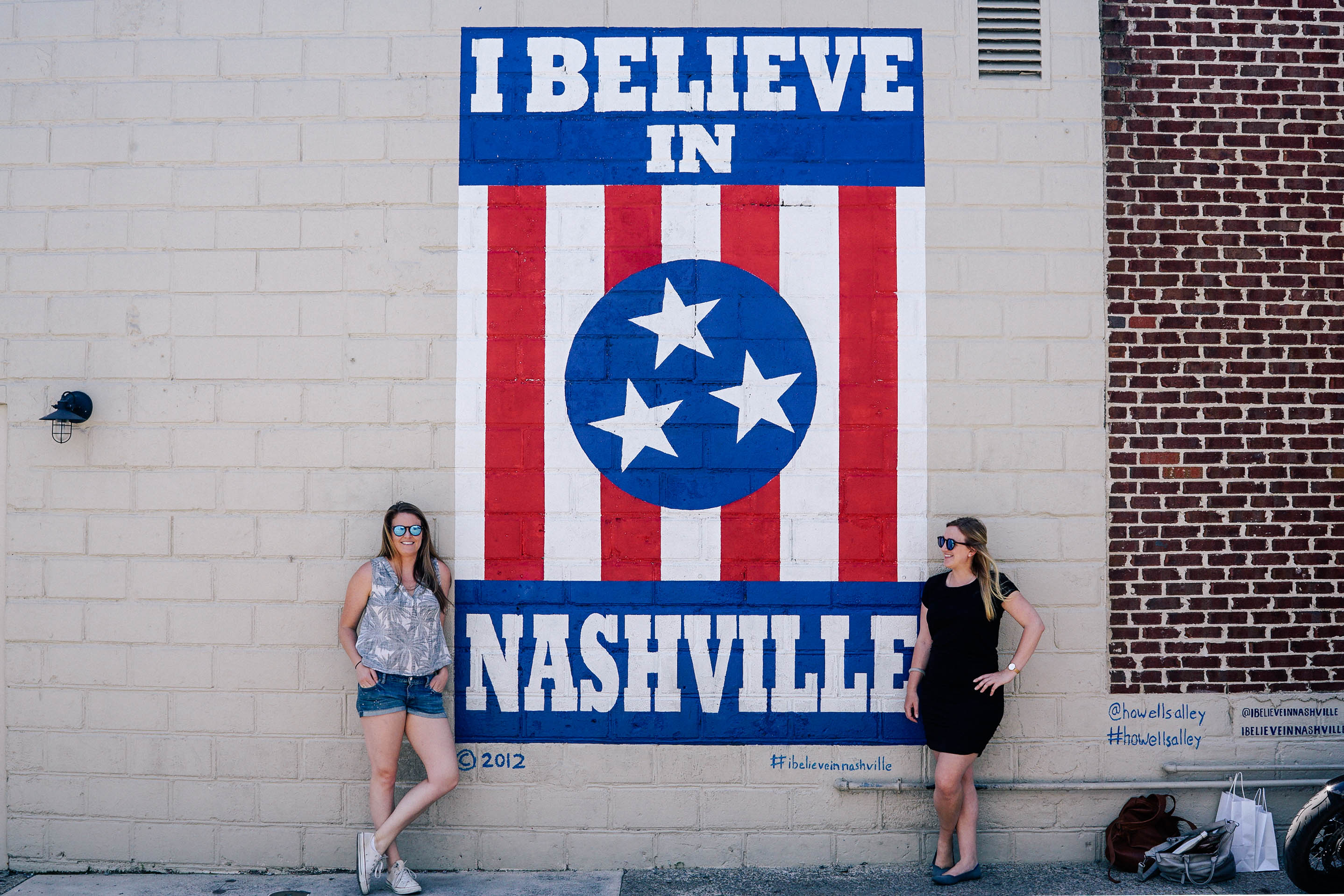 i believe in nashville mural