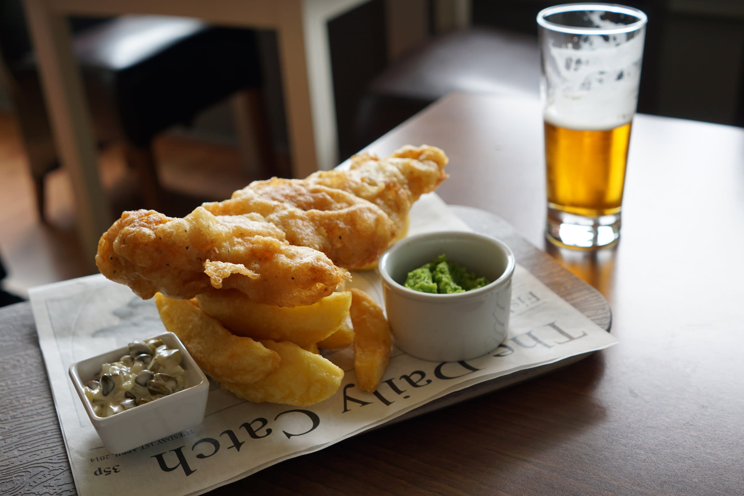 What to eat in Northern England - fish and chips