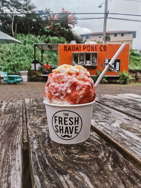 fresh shave ice kauai