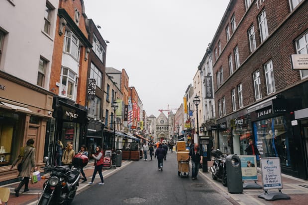 Dublin's Grafton Street