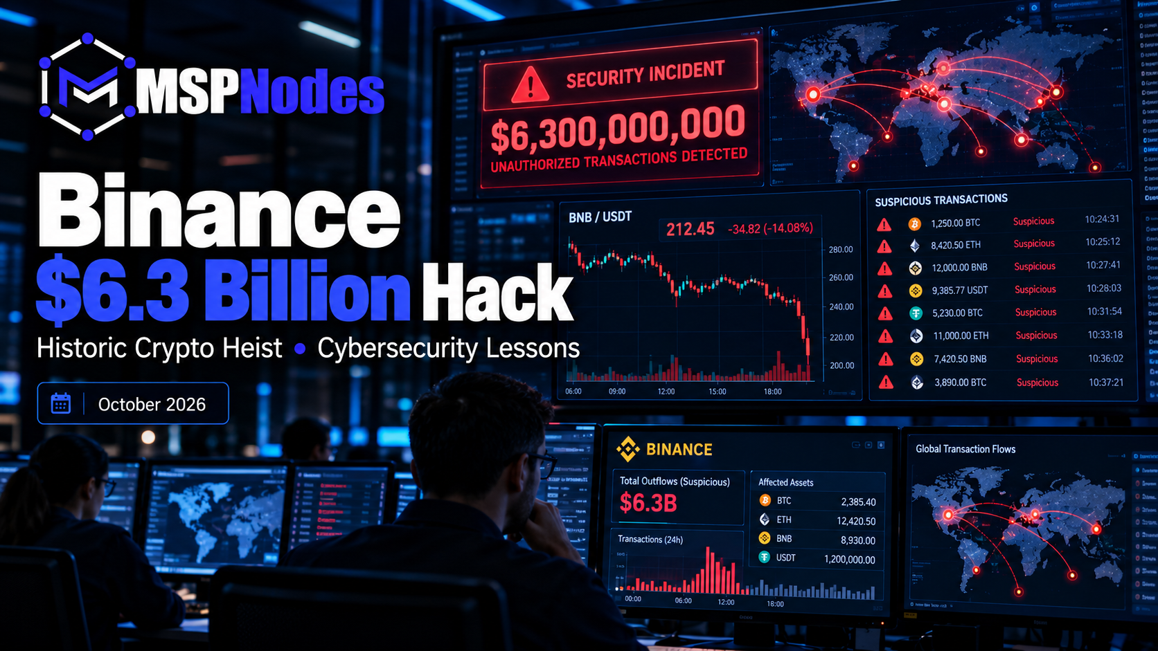 Binance $6.3 Billion Hack