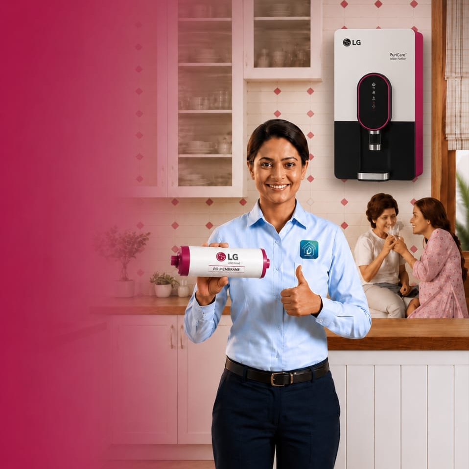 LG RO Water Purifier Repair Background