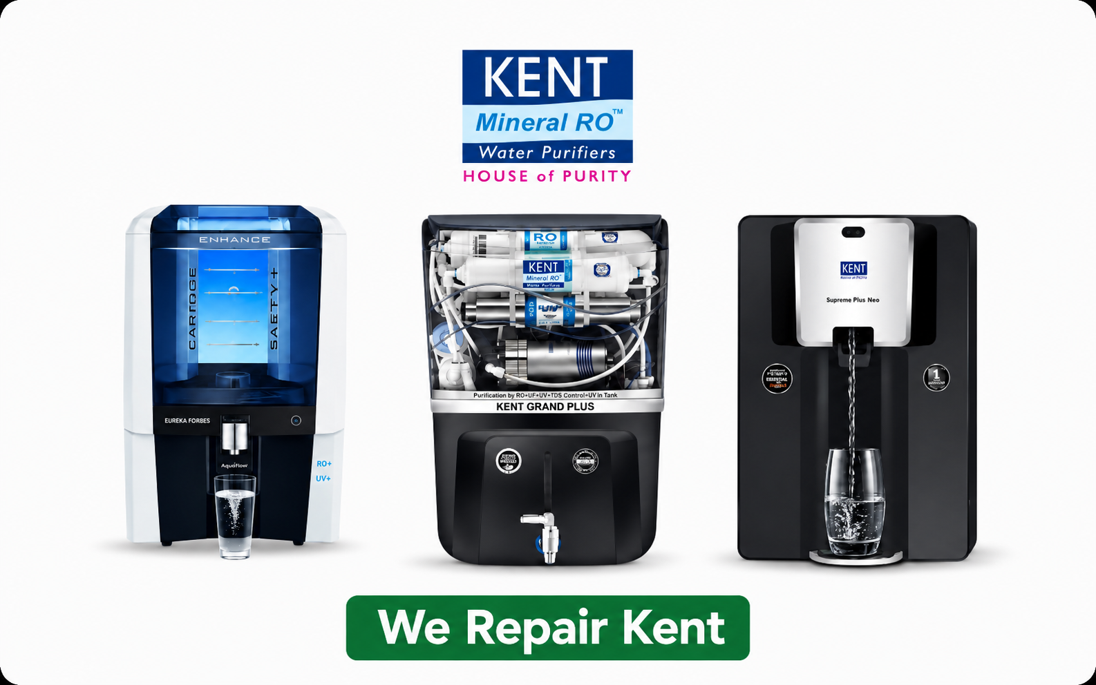 Kent RO Water Purifier Models