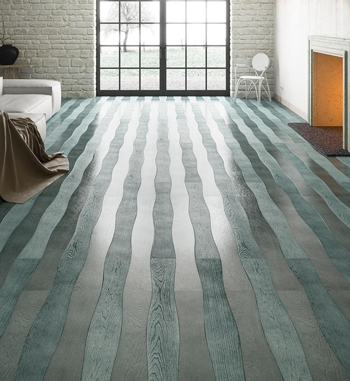 Ivory oak living room