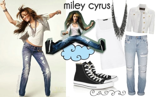 Look da scuola: ispirati a Miley Cyrus