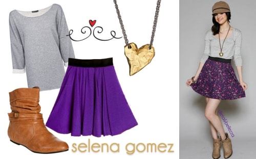 Look da scuola: ispirati a Selena Gomez