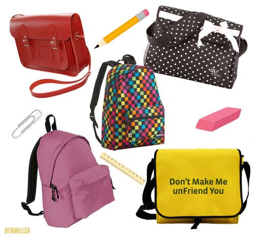 Accessori per la Scuola: borse e cartelle