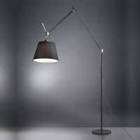Tolomeo Mega Floor (Schwarz) von Artemide
