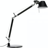 Tolomeo Micro Schwarz glänzend von Artemide