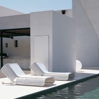 Canasta lounger (outdoor) by B&B Italia Outdoor