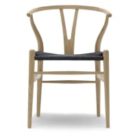 CH24 Wishbone Chair (schwarz) von Carl Hansen