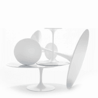 Saarinen Tulip Esstisch (Laminat) von knoll international