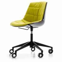Flow Chair (5-Stern / Rollen) von mdf italia