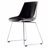 Flow Chair (sled base) by mdf italia