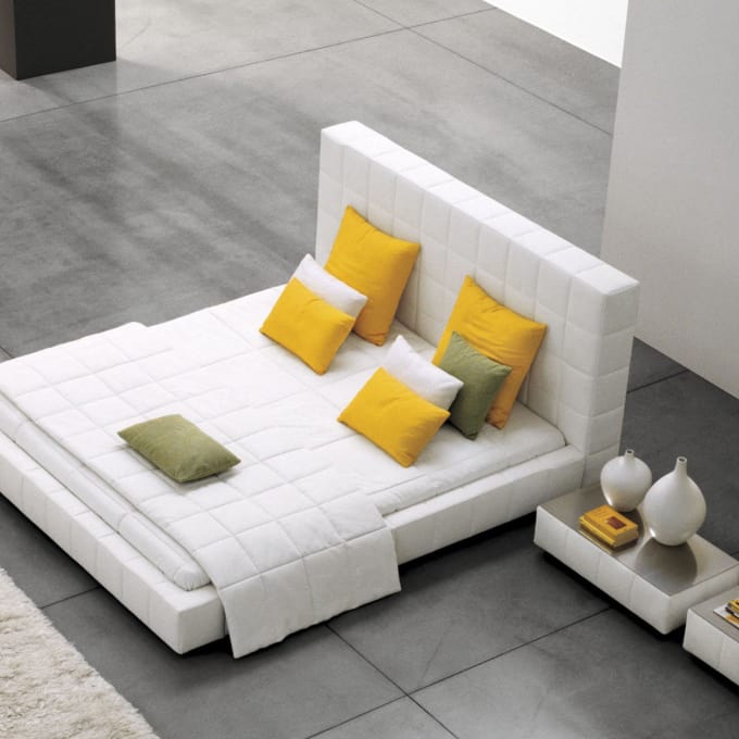 Bed Series Squaring By Bonaldo