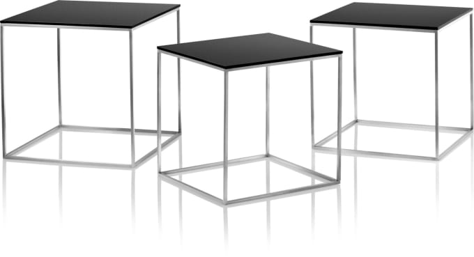 Pk71 Side Table Set By Fritz Hansen
