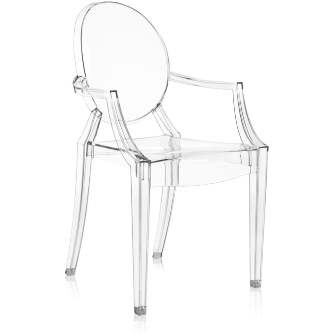 Chair Louis Ghost By Kartell Chair Louis Ghost By Kartell, White Ghost Chair