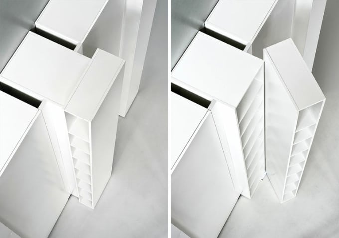 Systemmobel Regalsystem Blio Von Kristalia