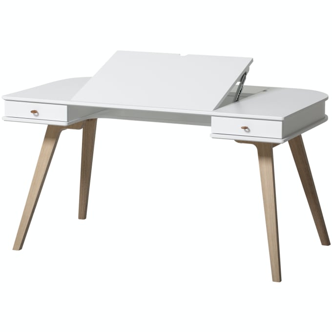 Desk Wood By Oliver Furniture In 66cm Height
