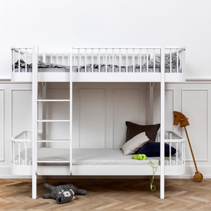 Wood Bunk Bed By Oliver Furniture