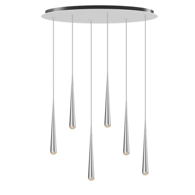 Niceone Rain Oval 6 Pendant Lamp By Tobias Grau