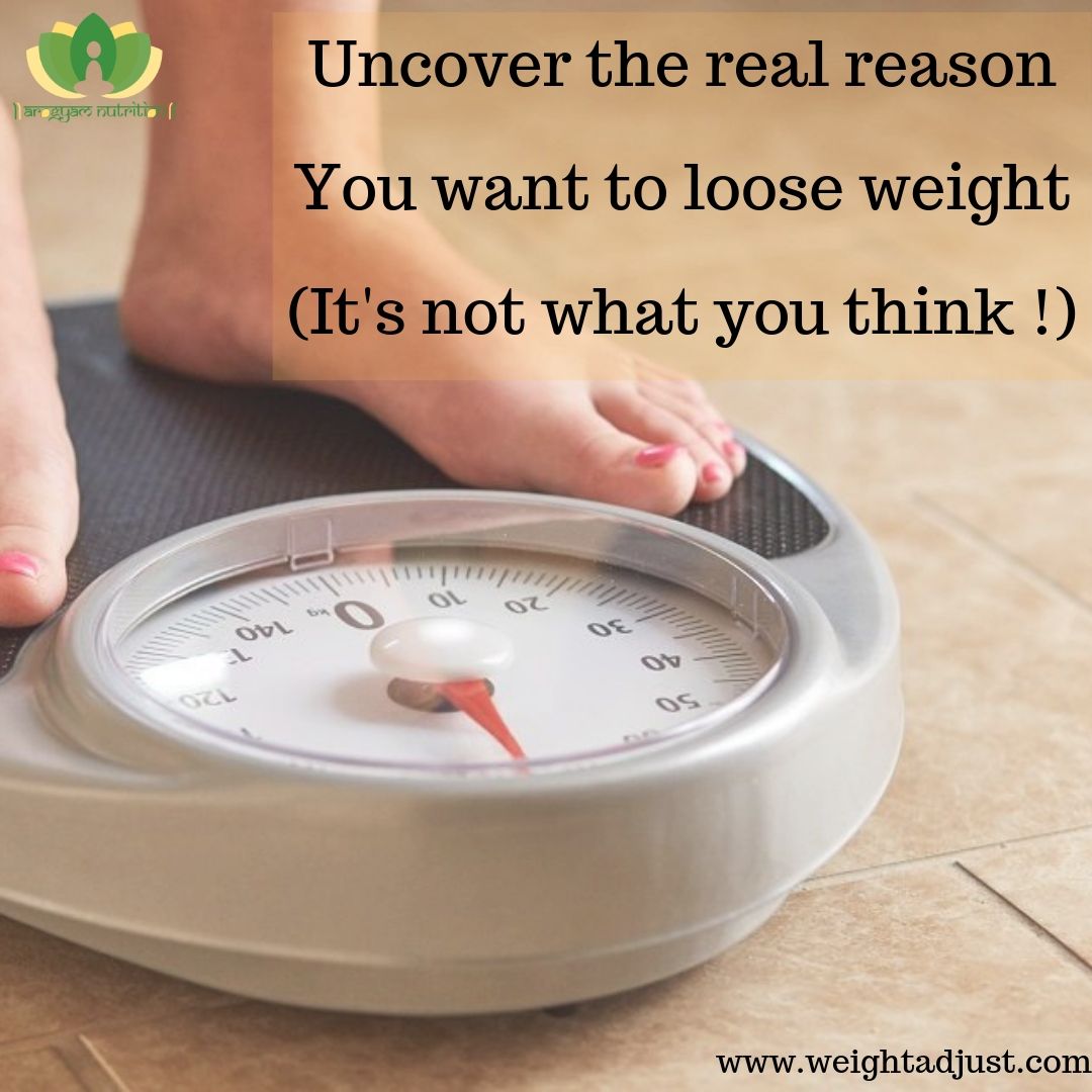 UNCOVER THE REAL REASON YOU WANT TO LOOSE WEIGHT