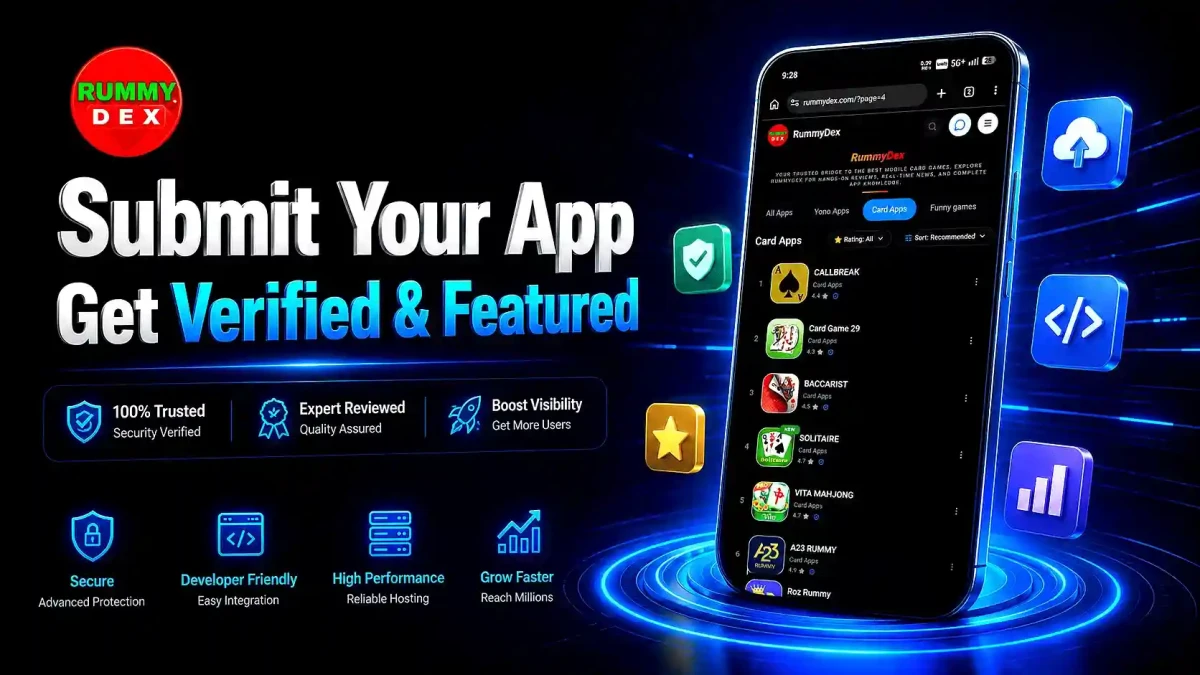 Submit Your App for Review & Listing | RummyDex main cover article image