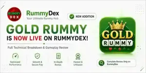 GOLD RUMMY IS LIVE NOW news cover banner