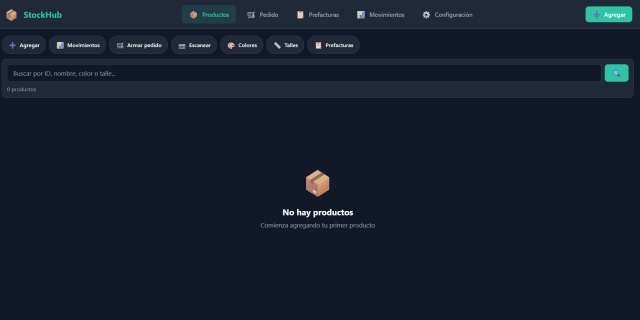 Stock Hub - vista previa