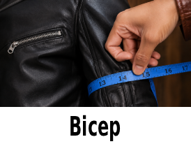 Bicep measurement guide