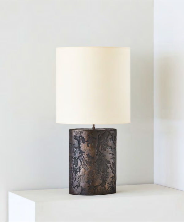 Stone C Table Lamp