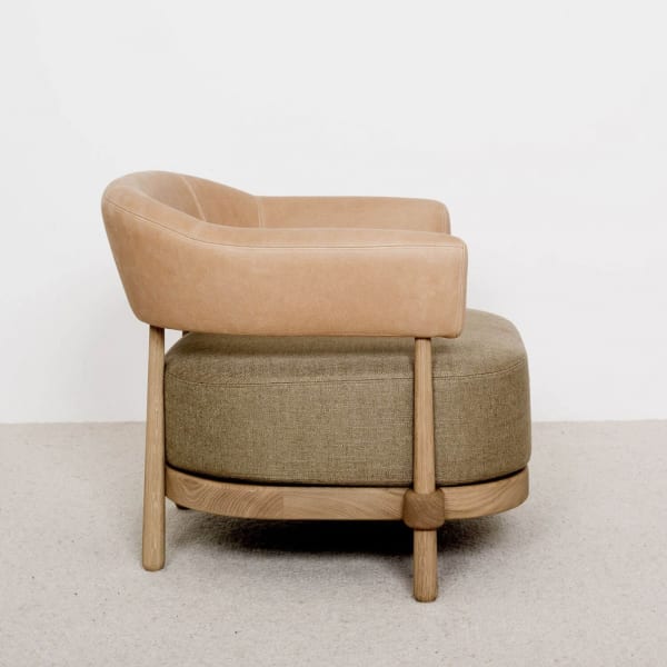 GUM armchair by Christophe Delcourt alternate finish
