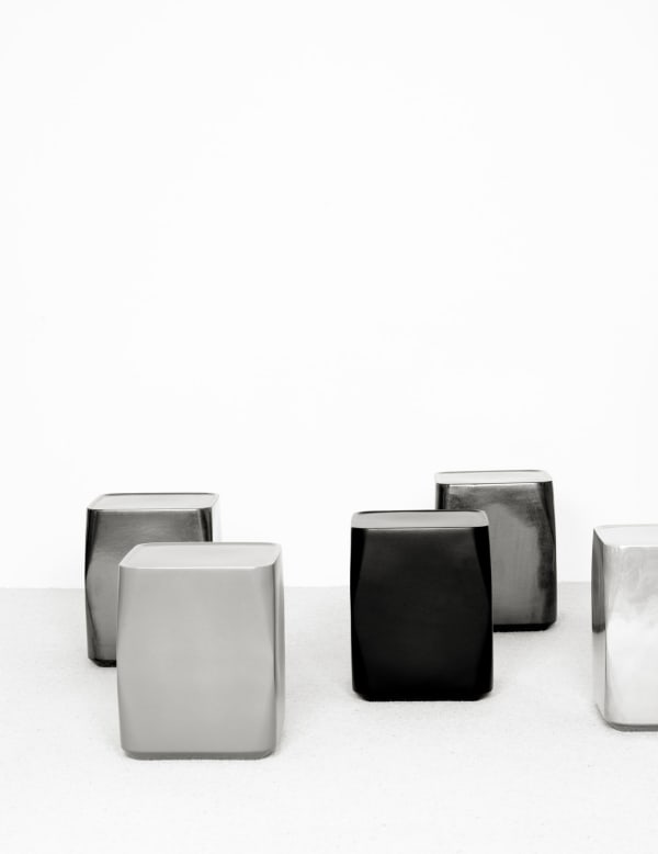OKO side table by Christophe Delcourt alternate finish