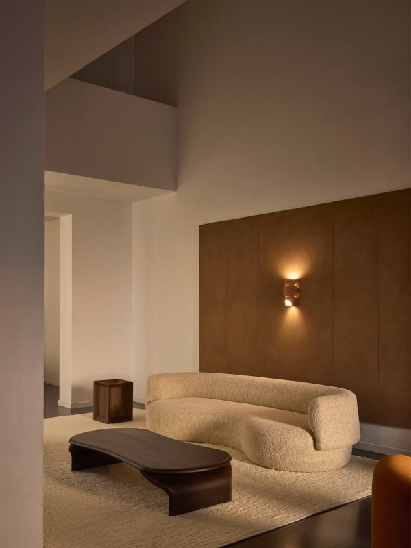 Fao sofa by Christophe Delcourt alternate finish