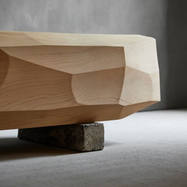 Orb bench by Christophe Delcourt alternate finish