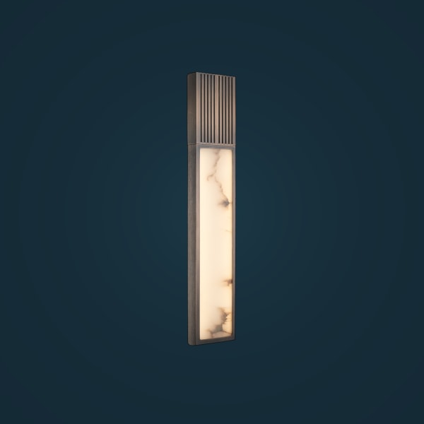 Braun Wall Lamp by Yves Macheret alternate finish